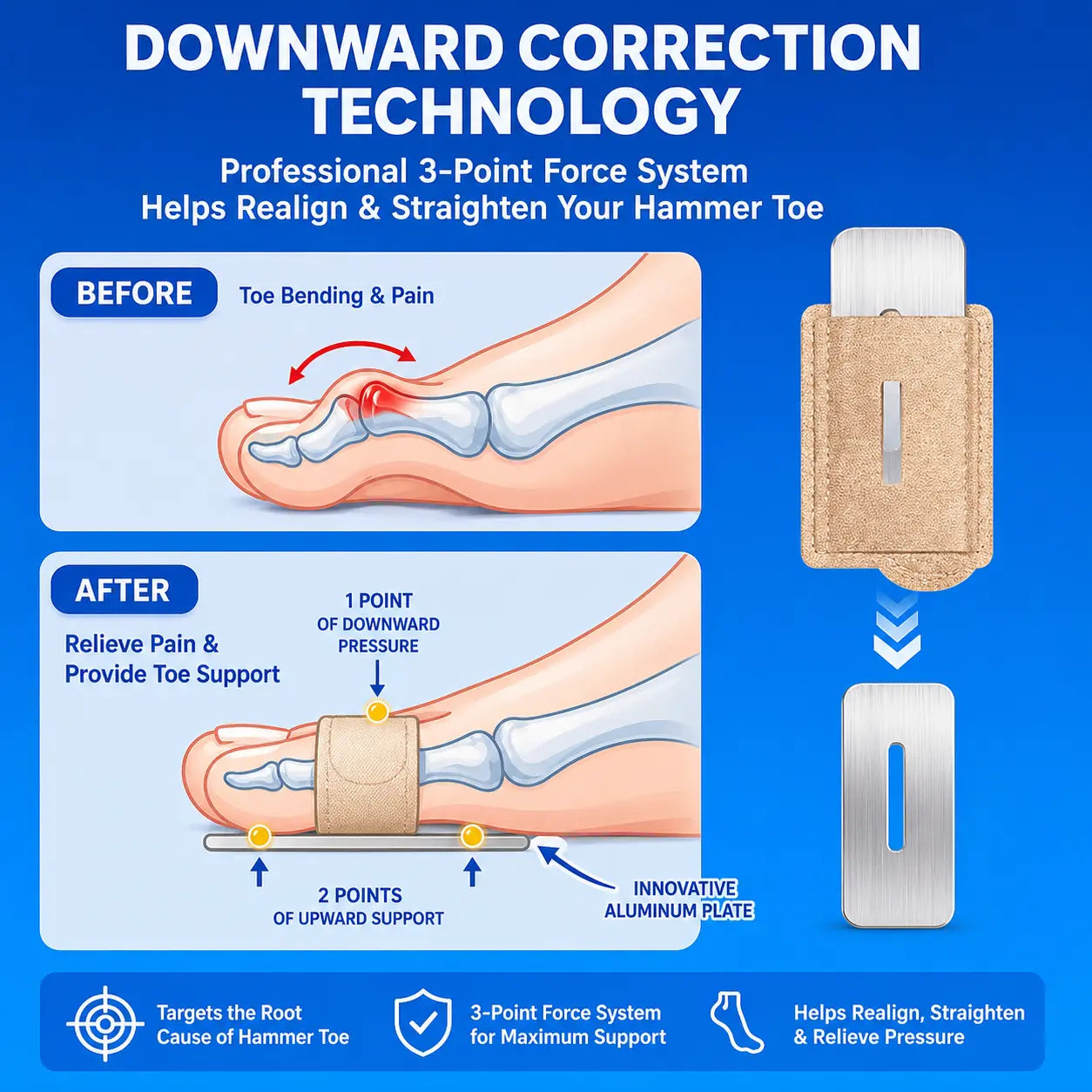 VF™ hammer toe corrector