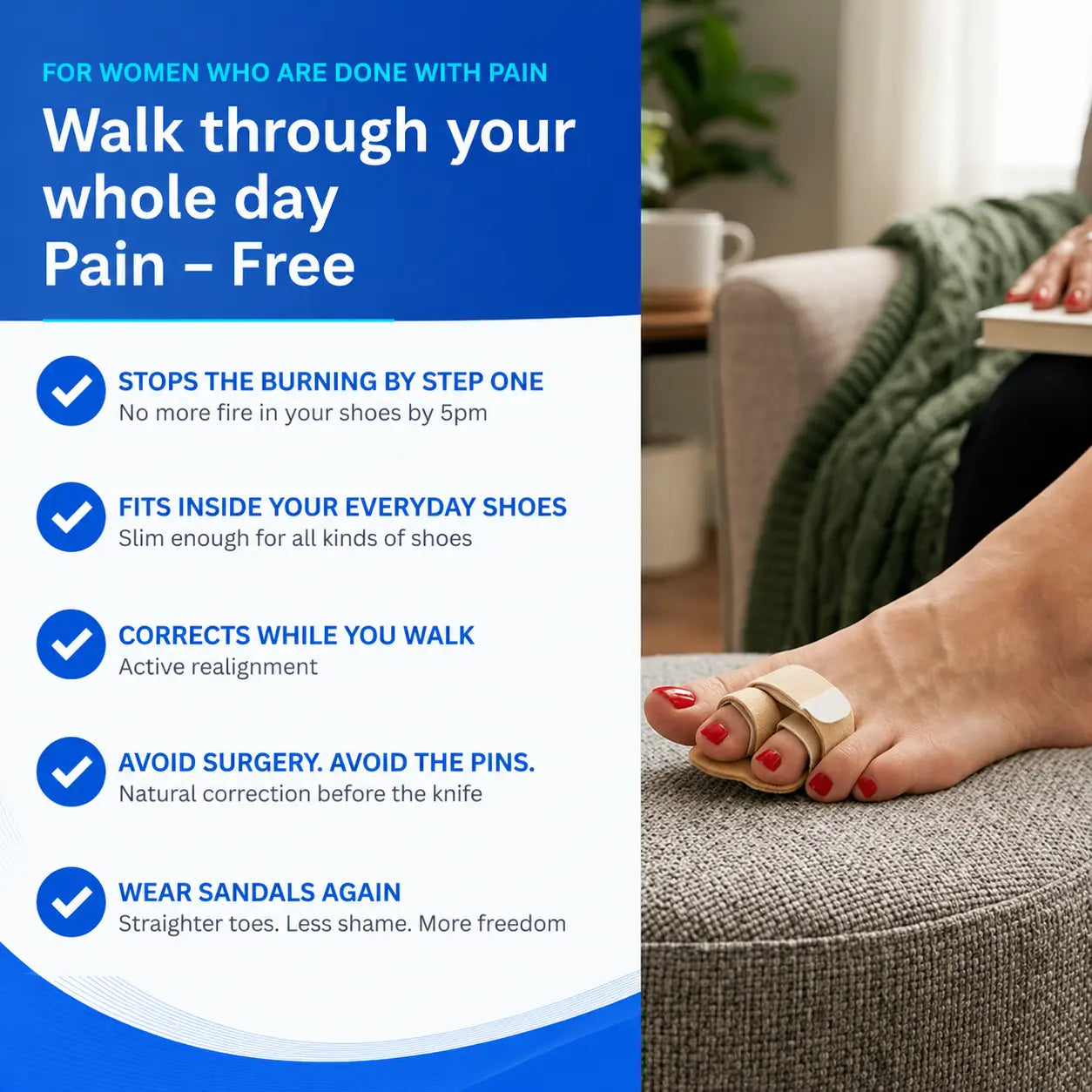 VF™ hammer toe corrector
