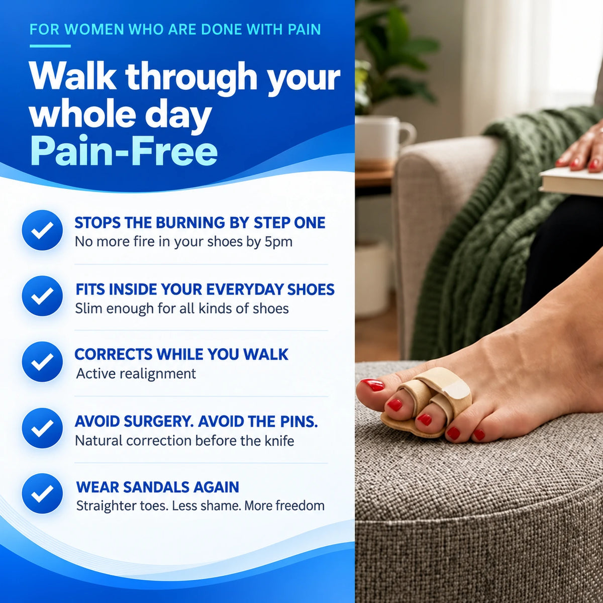 VF™ hammer toe corrector
