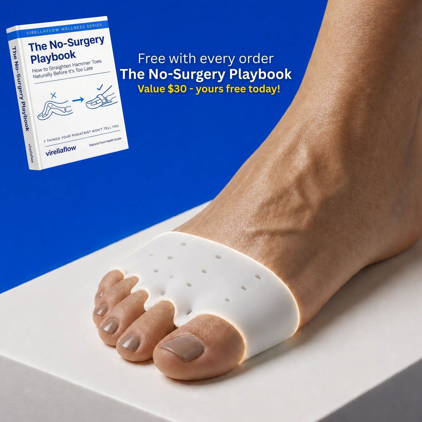VirellaFlow 5-Toe Realignment Sleeve