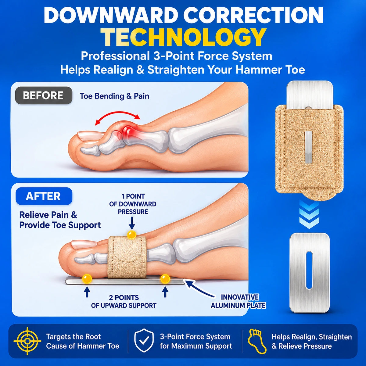 VF™ hammer toe corrector