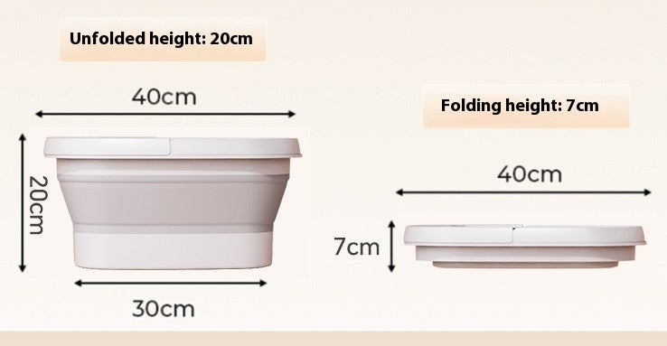 Collapsible Foot Bath Basin